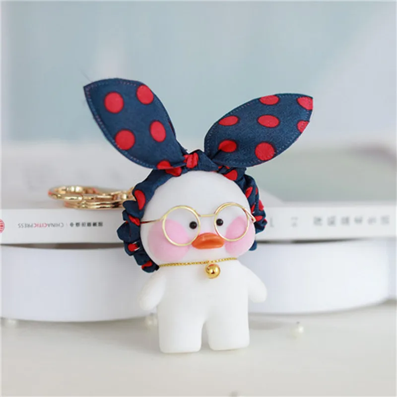 8 см Kawaii LaLafanfan утка автомобиль Декор кафе подвеска брелок мультфильм милые