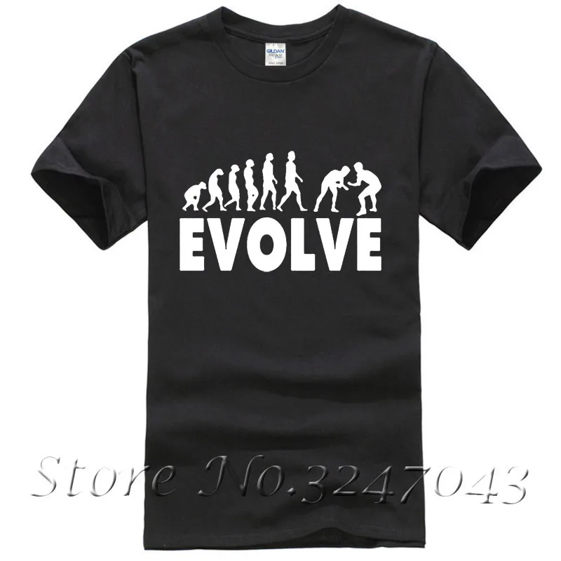 صيف جديد تماما جودة المدرسة تتطور المصارعة تطور مضحك القمصان قصيرة الأكمام الرقبة o-قمصان قطن صيف جديد تماما جودة المدرسة تتطور المصارعة تطور مضحك القمصان قصيرة الأكمام الرقبة o-قمصان قطن