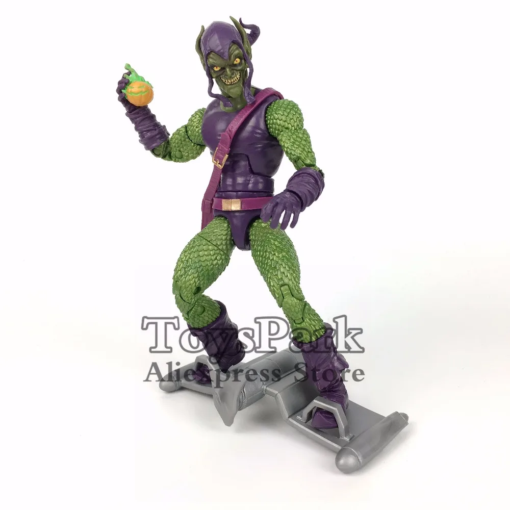 

Marvel Legends Series 6" Green Goblin Action Figure From Spider Man Marvel's Sandman BAF Wave Collectible Loose Original