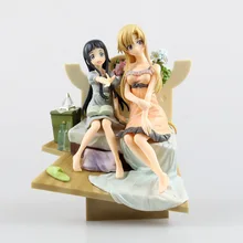 Huong Аниме Фигурка 20,5 см Sword Art Online Asuna& Yui 1/8 Масштаб ПВХ фигурка Коллекционная модель игрушка подарок