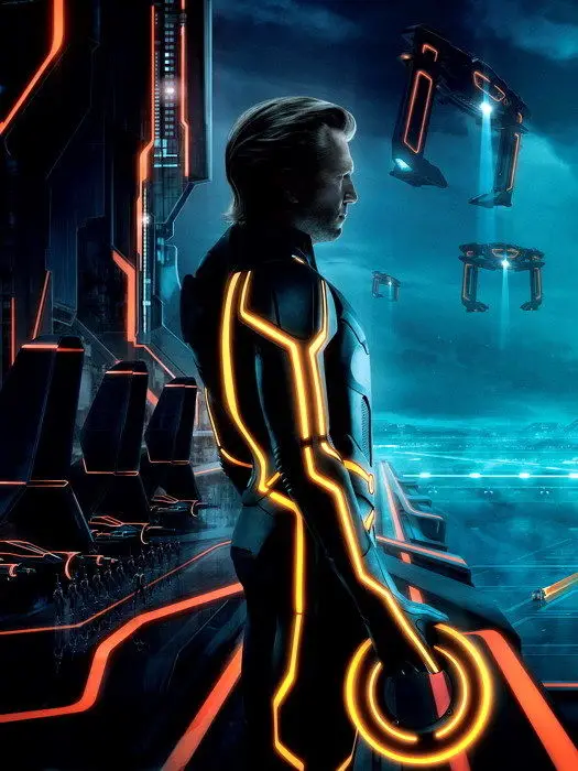 

0122B TRON Legacy CLU Jeff Bridges-Wall Sticker Silk Poster Light Canvas Decoration