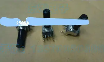 

5pcs Type R09 potentiometer A250K 17MM axis