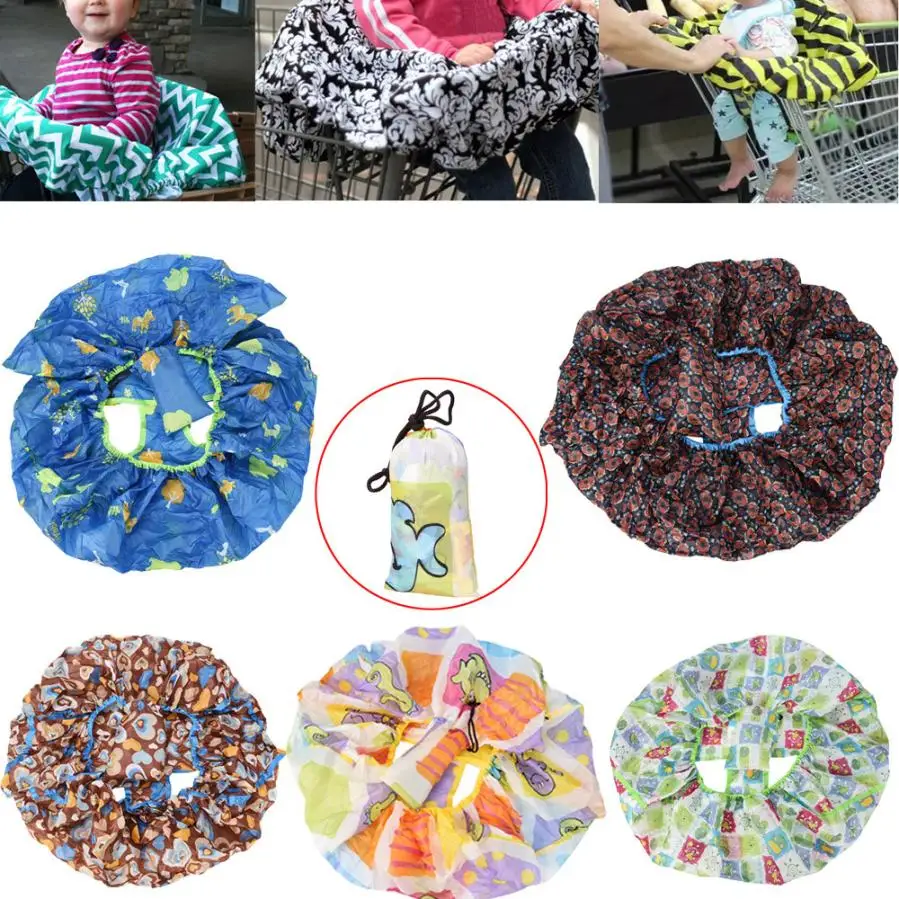 

Foldable Shopping Cart Cushion Pad Protection Cover Seat Safety Belt Chair Mat 1.15