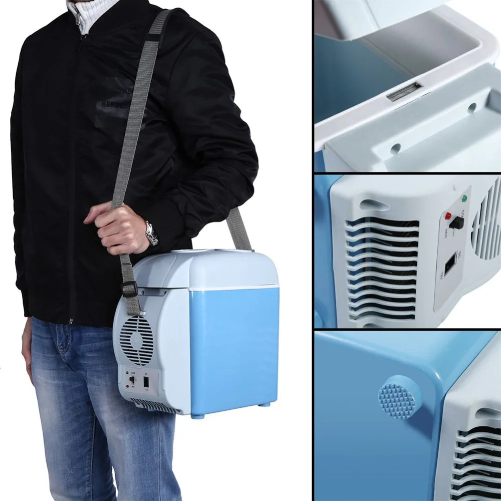 

DC 12V 37W Car Refrigerator Freezer Cooler 7.5L Portable Mini Car Fridge Home Picnic Refrigeration Device