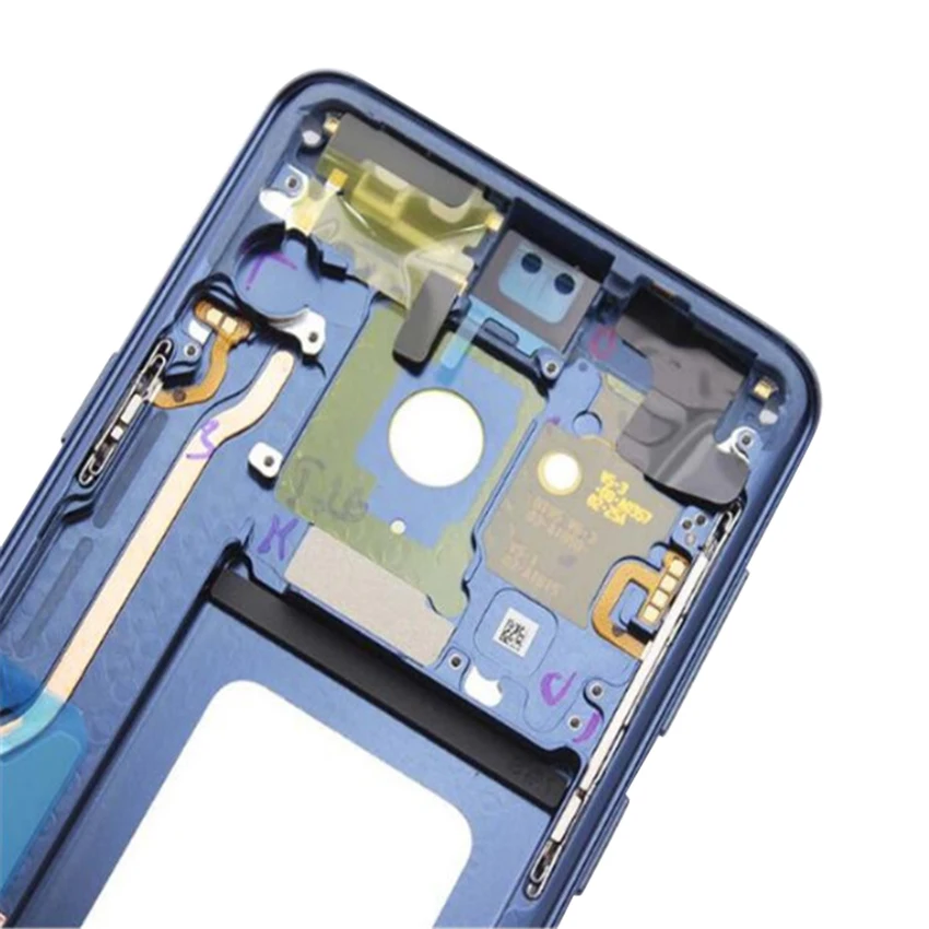 Для Samsung GALAXY S9 Plus G9650 задняя средняя рамка крышка корпуса Рамка Замена запасные