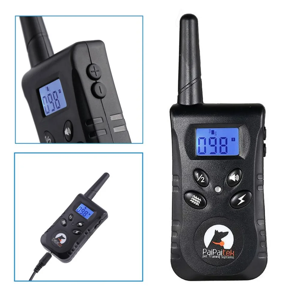 Remote Pet Dog Electronic Training Collar with Back light 500M Electric