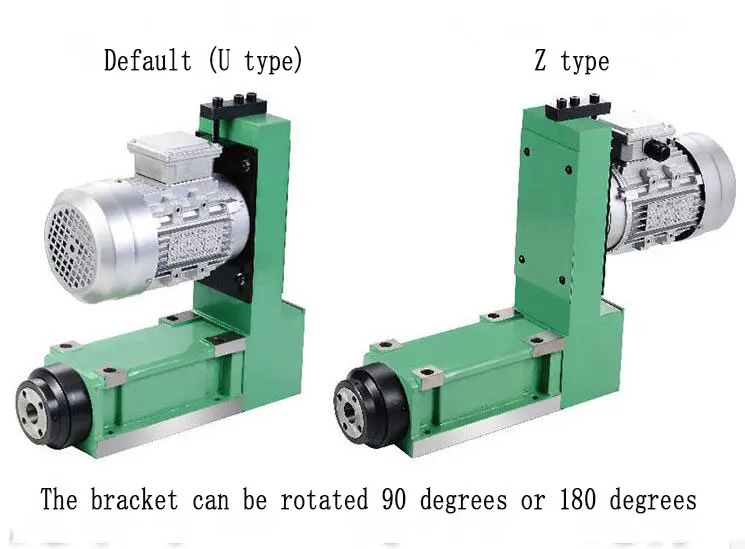 2.2KW MT4 мощная головка 5000 об/мин Шпиндельный Блок V-Belt шпиндель инструмент индукционный мотор для фрезерного станка с ЧПУ