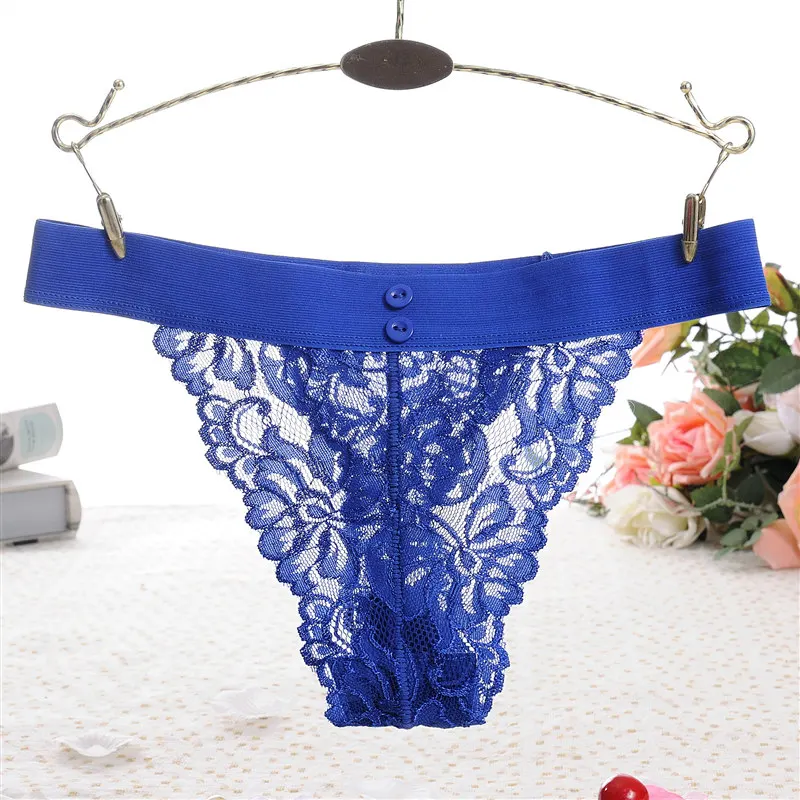 Transparent Underwear Women Plus Size Sexy Lingerie Thongs and G String Lace Panties T-back Seamless String G-string Underpants (6)