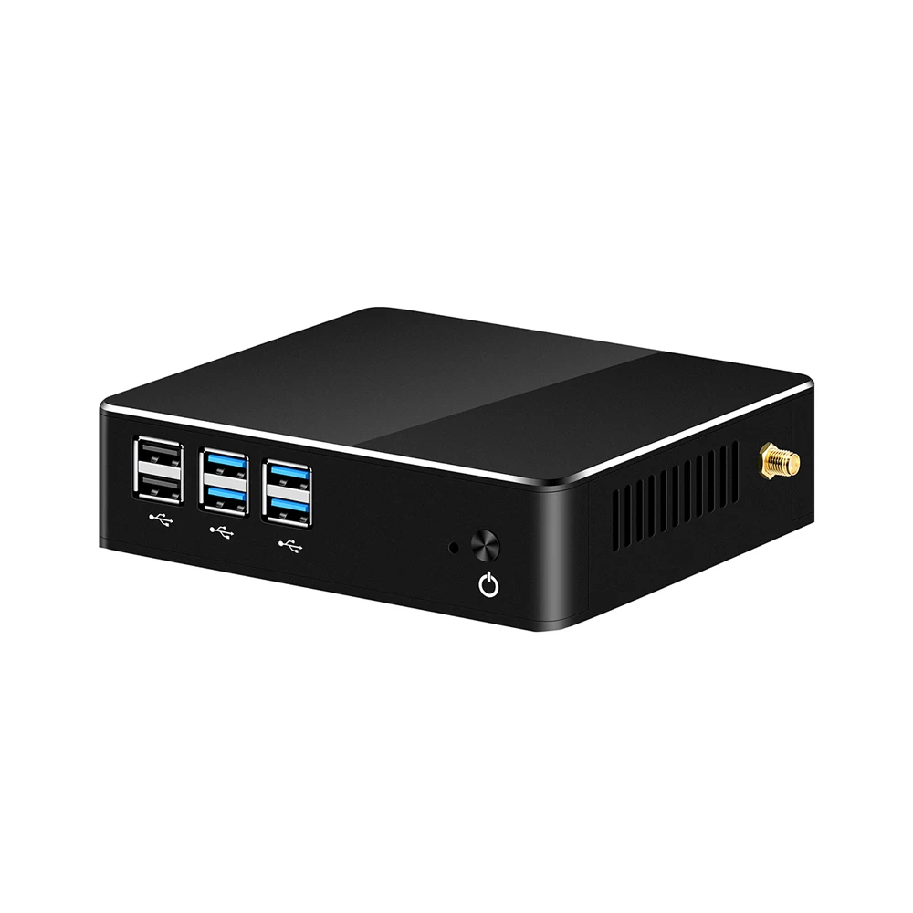 Core i3 4010Y i5 4200Y Мини ПК Windows 10 DDR3 Оперативная память Micro Вай-Фай HDMI VGA USB3.0 Вентилятор Cooler ТВ коробка Настольный ПК компьютер