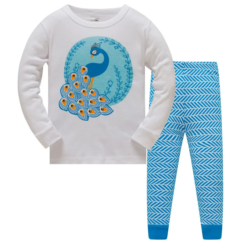 Conjunto de Pijamas do Bebê Conjuntos de Pijamas Roupa de Dormir do Miúdo Crianças Meninas Animal Algodão 16 bebê conjuntos de pijamas meninas animal algodão roupa de dormir do miúdo