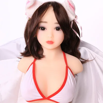 Half body Silicone Entity Doll Non-inflatable Sexy Dolls With Skeleton Male Aircraft Cup Adults Sex Toys For Men Sexdoll Real Pu