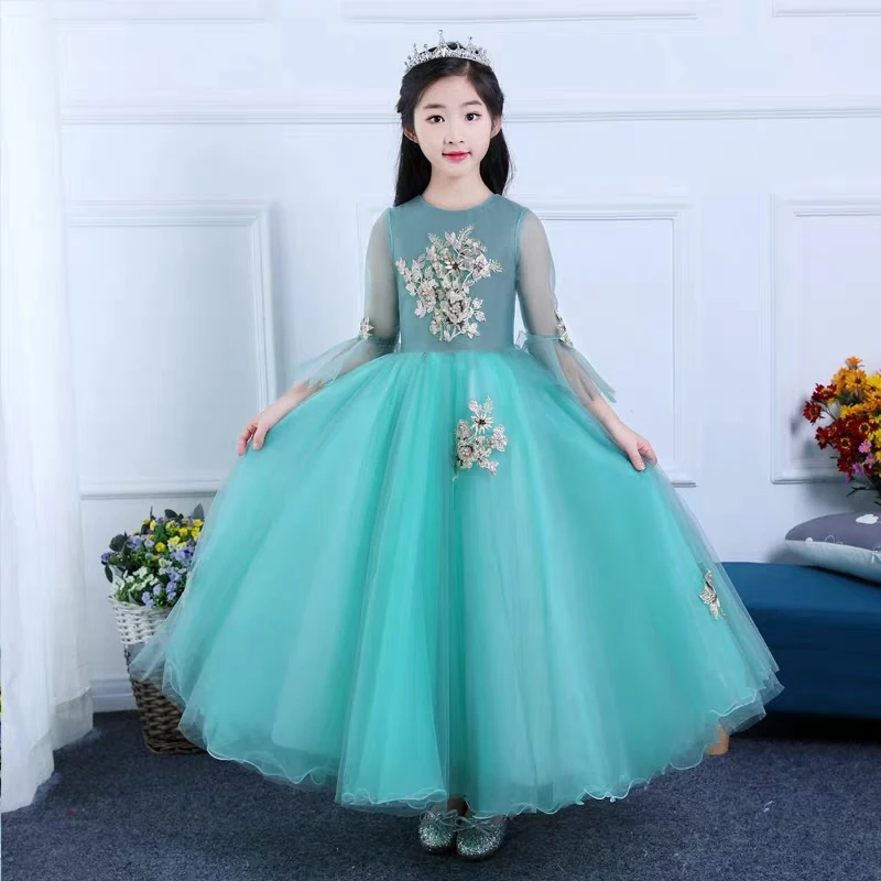 

Girls Toddler Exquisite Fashion Fuffy Dress For Wedding&Birthday Party Dresses Kids Princess Formal Party Prom Gown Dress Wear