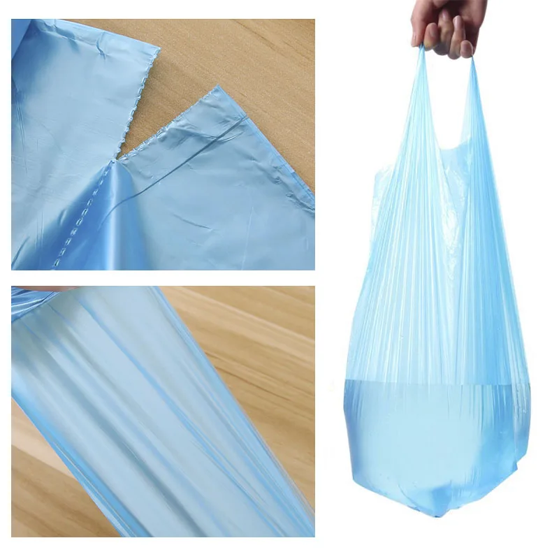 

20PCS/Roll Trash Bag Disposal Plastic Garbage Bags Thicken Trash Bags For Rubbish Bucket Househould Kitchen Cleaning Accessory