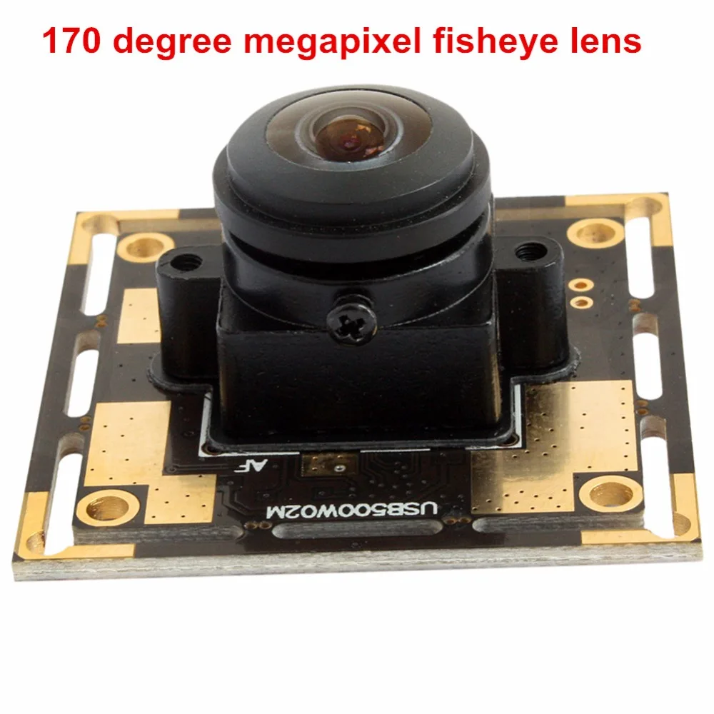 

high resolution 5mp wide angle micro usb camera with fisheye lens for linux Ubuntu