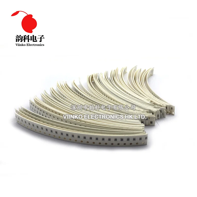 

Free shipping 0805 1% SMD Resistor Kit 10Ohm~910KOhm 80valuesX25pcs=2000pcs Chip Resistor Assorted Kit Samples kit