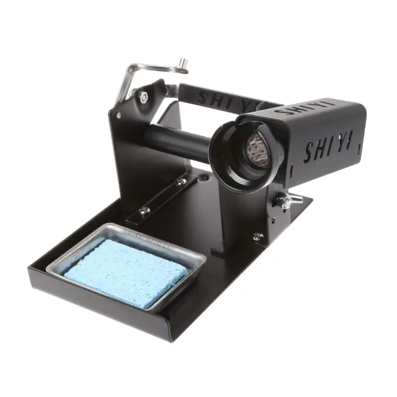 

155x97x120mm 2-in-1 Multi-function SY-229 Soldering Iron Stand Welding Tin Wire Reel Holder