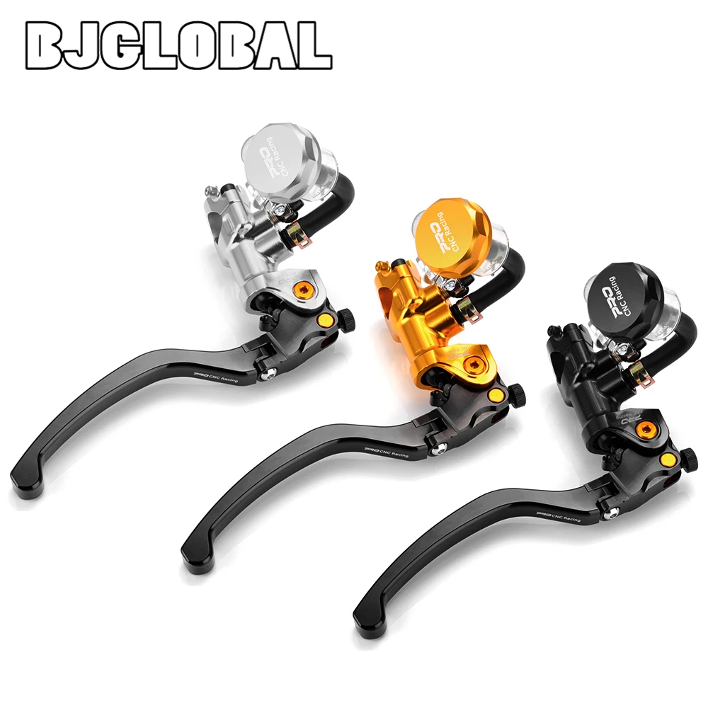

22mm Universal Aluminum Motorcycle Front Brake Pump Lever For 400CC-1000CC Sportbike Street bike Scooter Dirt Bike Accessories