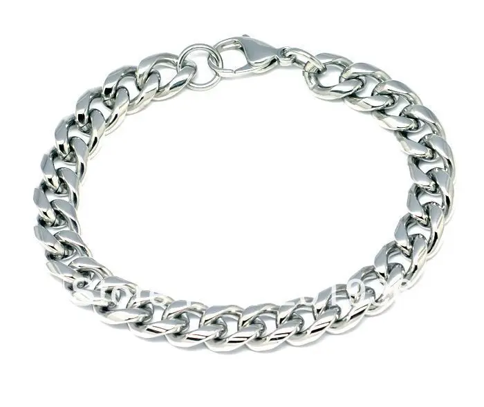 Free Shipping Fashion Men S Metal Bracelets 316l Anium Steel Four Free Shipping Fashion Men S Metal Bracelets 316l Anium Steel Four Sides Round Chain Bracelet Length 22cm Width 1cm Gift In Link From