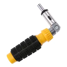 DRELD Многофункциональный Реверсивный храповый ручной 1/" шестигранный отвертка ручка инструменты с магнитной регулировкой третьей передачи