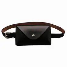 Одноцветное цвет поясная сумка кожа для женщин ремень модные женщин сумка на ремне нагрудная