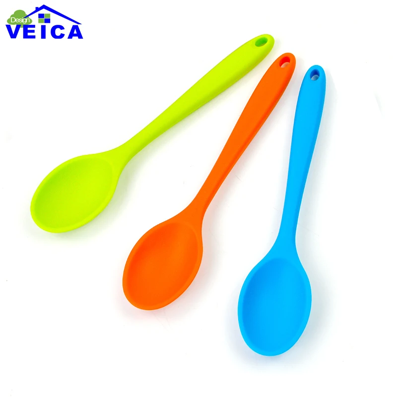 1 шт. силиконовая ложка для смешивания тортов|silicone mixing spoon|mixing spooncake spoon |