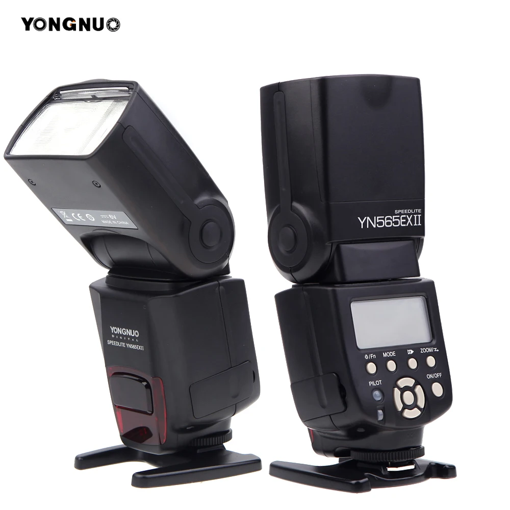 Светодиодная лампа для видеосъемки Yongnuo YN-565EX II YN565EX ttl вспышка для Canon 6D 60d 650d для Nikon D7100 D3300 D7200 D5200 D7000 D750 D90