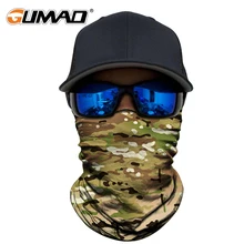 Военные Тактическая Бандана камуфляж армия Лицо Маска труба шарф Платок Страйкбола Охоты Велосипедки Солнца Мужские