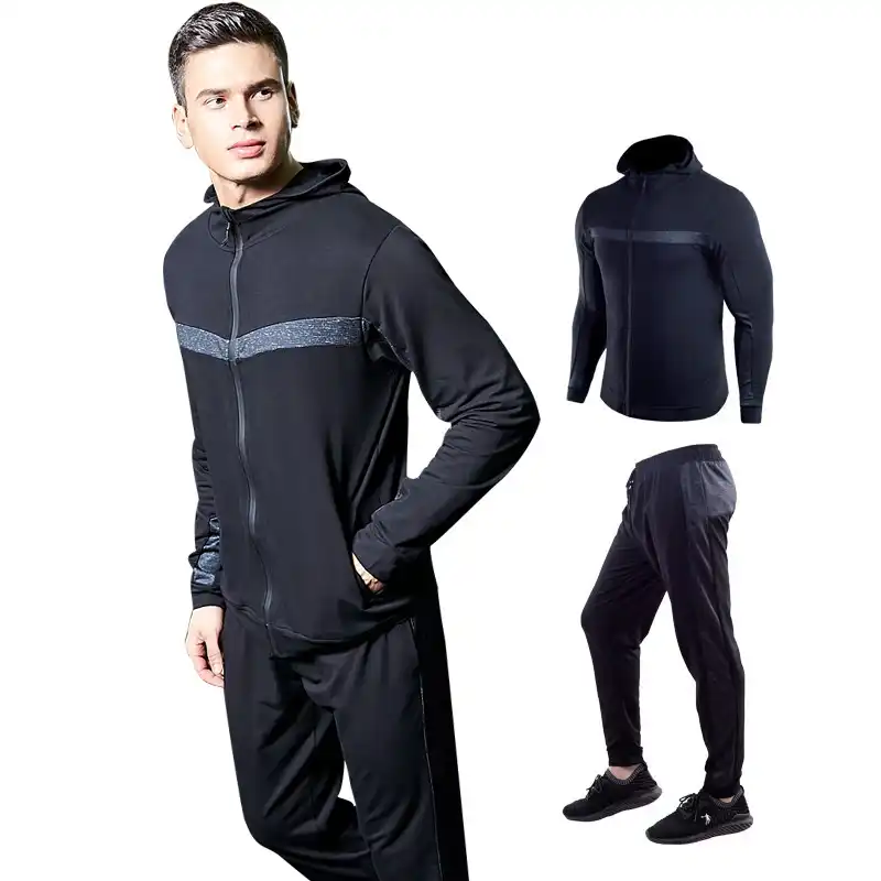 zip up sweat suit