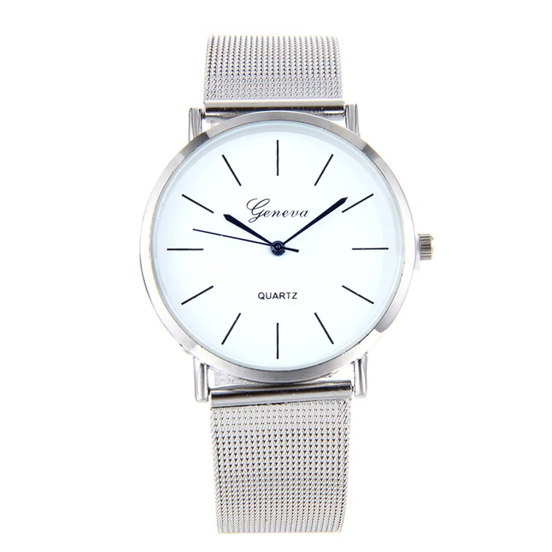 

High quality stainless steel womens European simplified watches alloy Rome quartz wristwatches ladies best gift