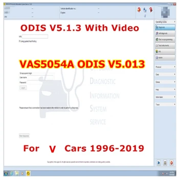 

ODIS Service 5.1.3 Working Diagnostic For Cars 1996-2019 ODIS V5.1.3 Software Support VAS5054/VAS6154