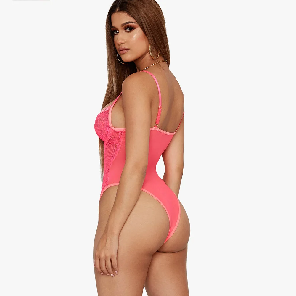 Ellolace Neon Lace Mesh Jumpsuit Hollow Out Transparent Bodysuit Female Backless Sexy Bodycon Bodys Summer Overalls for Women Ellolace Neon Lace Mesh Jumpsuit Hollow Out Transparent Bodysuit Female Backless Sexy Bodycon Bodys Summer Overalls for Women