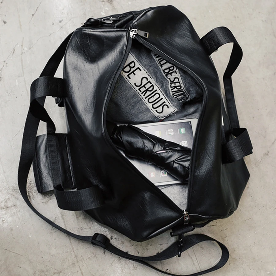  Sport Bag Women Men Fitness Gym Bag Leather Shoe Compartment Ladies Girls Small Large Big Outdoor T - 32963479244