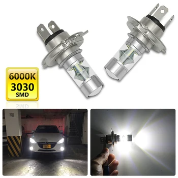 

2PCS H4 60W LED Fog lights Head Lamp White Light Bulb Light 20-SMD For Kia Sportage cerato sorento ceed rio Plett Yueda K2 KX3