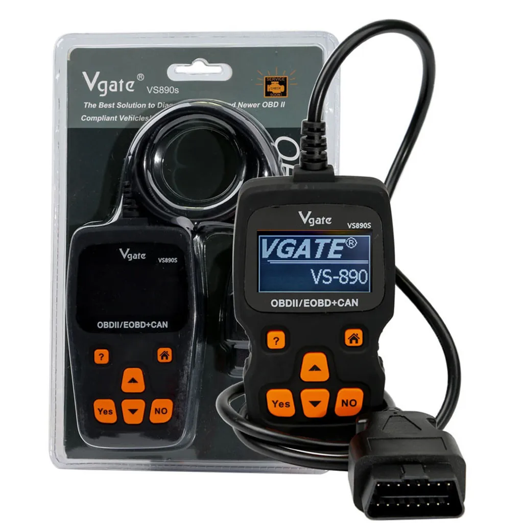 Устройство считывания кода s& Scan Инструменты для считывания кода автомобиля Диагностика запуска Авто сканер obd2 Vgate Поддержка мультибрендов автомобилей Авто Vgate
