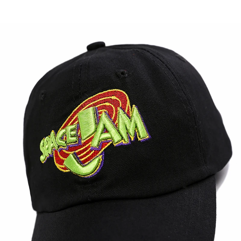 Jordans Movie Space jam бейсбольная кепка, модная изогнутая шапка для папы, кепка, бренд Snapback, хип-хоп, Bone, для мужчин и женщин