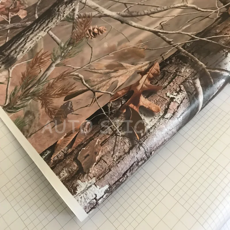 real-tree camo vinyl car wraps 1-2