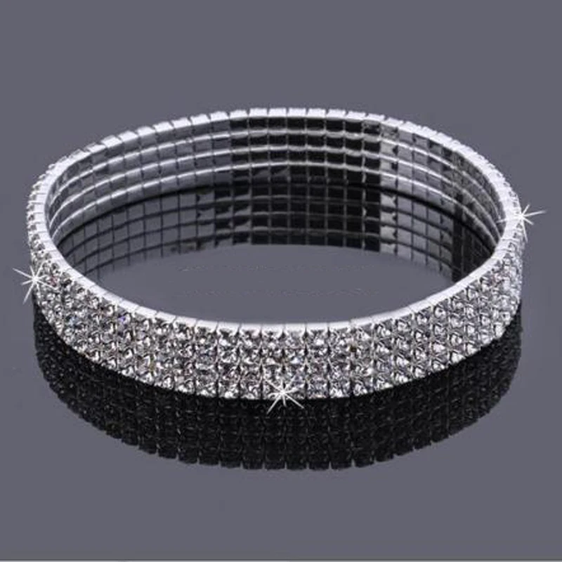 2017 Real Womens Look Stunning Diamante Rhinestone Anklet Ankle Chain For Proms Parties Or Weddings For The Bride Bridesmaid - Image 6