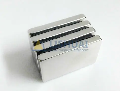 

Block N35 Strong Sintered Neodymium Magnet, NdFeB permanent Magnets Size 40*20*5MM