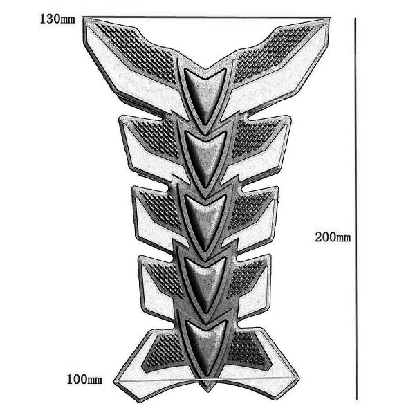 Мотоцикл рыбья кость накладка масляный газ топливный бак Наклейка для KTM Bajaj PulsaR 200 NS 1190 AdventuRe R 1050 RC8 Duke