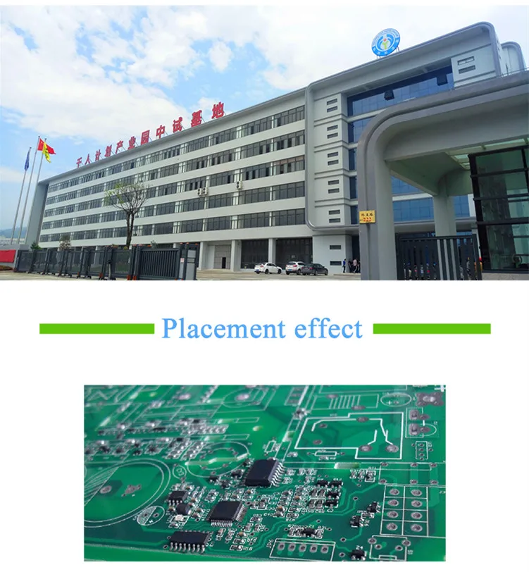 Qihe высокая гибкость PCB палочки место машина размещения оборудование для SMT производственной линии, 5 камер и рельсы, 0402,0603, 0805-5