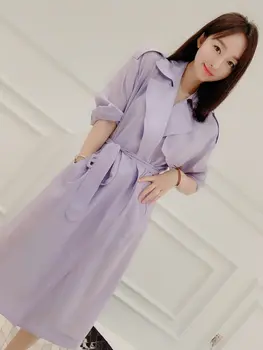 

The new summer 2020 lapel long pocket in cultivate one's morality dress