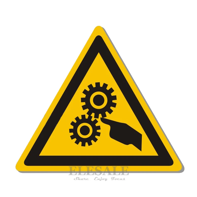 Warning Signs Stickers 5Pcs Security Work Safety Warning Labels Water-Proof Oil-Proof Wall Machine Tags Sticker warning stickers,warning decal