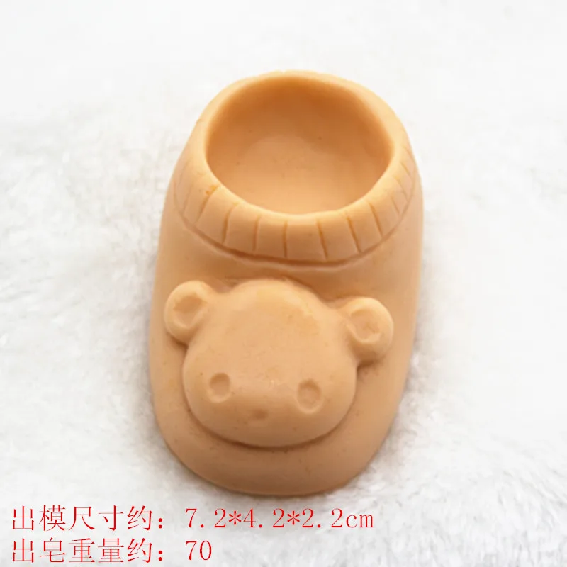 

bear shoes soap mold / hand made soap silica gel mold / candle mould
