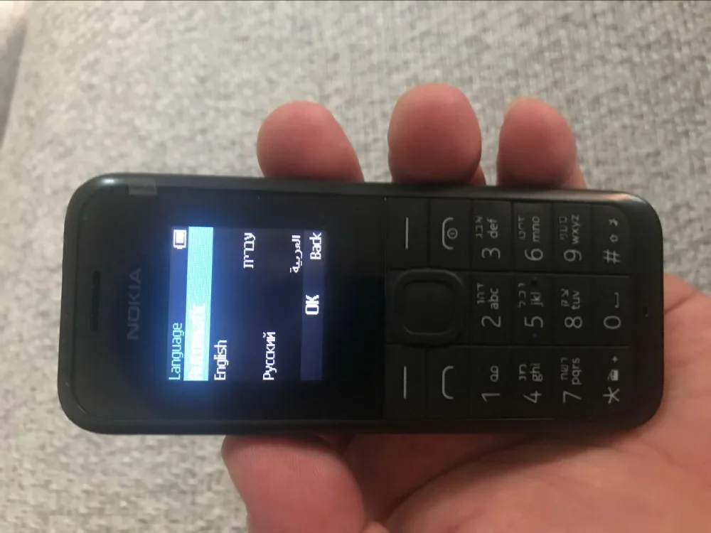 Разблокирована оригинальный Nokia 105 FM радио хорошее качество Восстановленный дешеый мобильный телефон одной сим карты или две Бесплатная