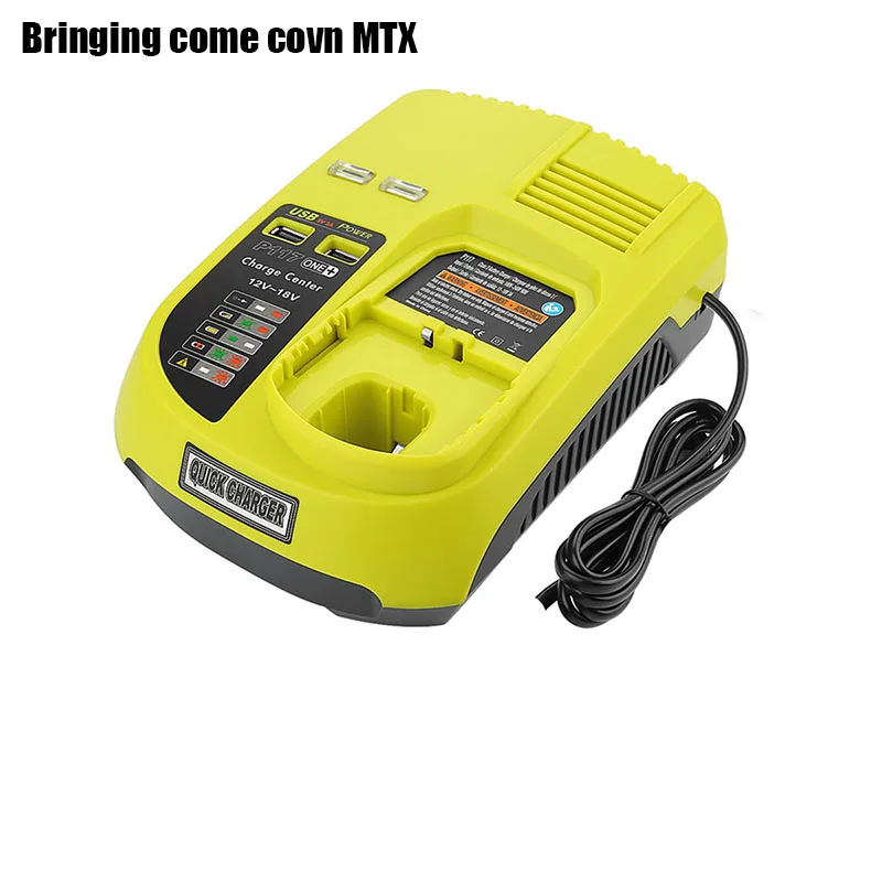 Новинка P117 Сменное зарядное устройство для Ryobi Ni Cd MH Li Ion 12V 14 4 V 18V батарея