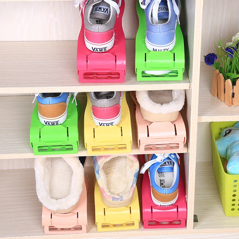 

Double Cleaning Storage Shoes Rack New Shoe Organizers Modern Living Room Convenient Shoebox Shoe Organizer Stand Shelf
