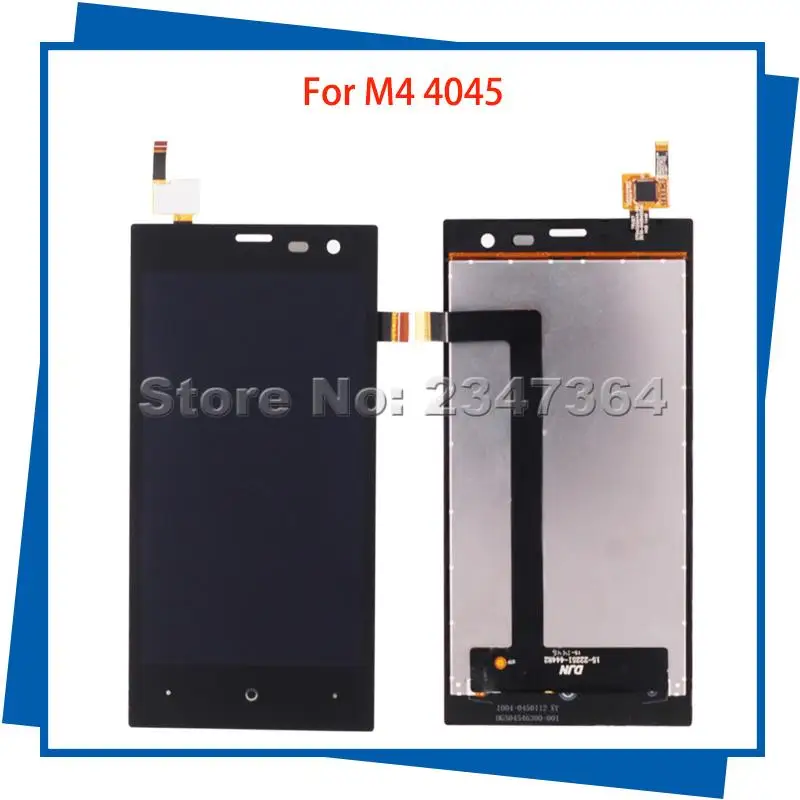 

10pcs/lot For M4 SS4045 S4045 4045 LCD Display Touch Screen Black Color 100% Tested Mobile Phone LCDs With Touch Panel