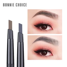 Bonnie Choice 1 шт. вращающийся Гладкий Карандаш для бровей стойкий Водонепроницаемый Автоматический Профессиональный с кистью косметический макияж инструмент