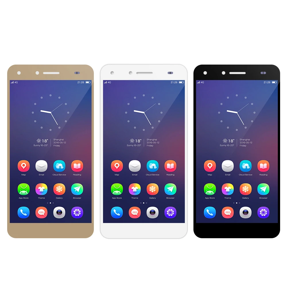 Для huawei Y5II Y5 II Y5-2 CUN-U29 CUN L23 L03 L33 L21 L01 Honor 5A LYO L21 L01 ЖК-дисплей сенсорный экран стеклянная сборка Рамка