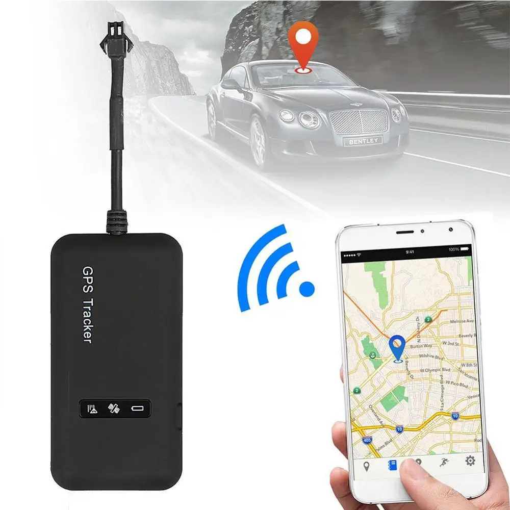 Мини GPS автомобильный трекер локатор отключение топлива TK110 GT02A GSM для автомобиля